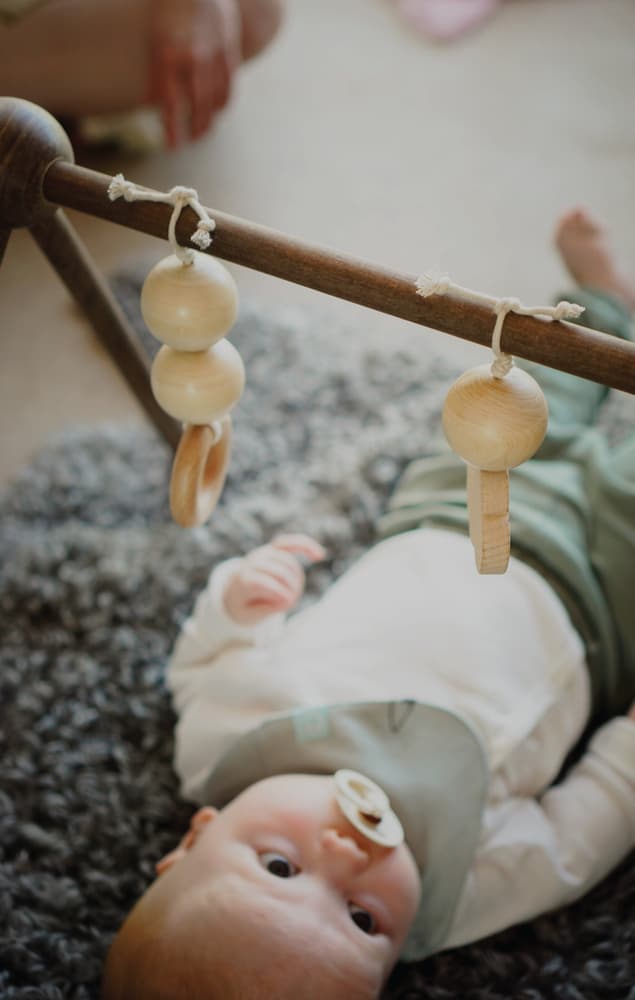 Wooden Toys for Wooden Baby Gym